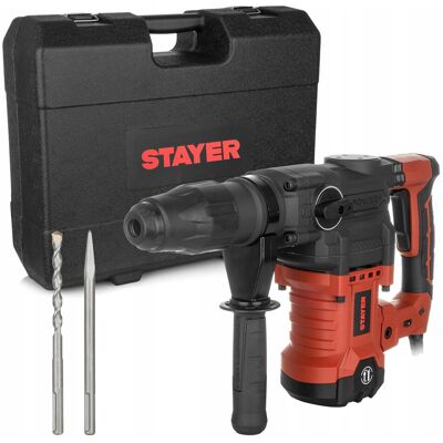 Stayer Młotowiertarka Sds-Max 10j 1600w 12 Pozycji 7kg Hd 45 Bk +walizka Stayer Młotowiertarka Sds-Max 10j 1600w 12 Pozycji 7kg Hd 45 Bk +walizka