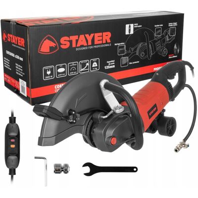 Stayer Przecinarka Tarczowa do Betonu 350mm 3200w Chłodzona Wodą +tarcza Stayer Przecinarka Tarczowa do Betonu 350mm 3200w Chłodzona Wodą +tarcza