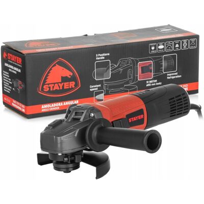 Stayer Szlifierka Kątowa 125mm 1700w Regulacja Obrotów 2800–10000 Obr/min Stayer Szlifierka Kątowa 125mm 1700w Regulacja Obrotów 2800–10000 Obr/min