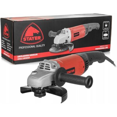 Stayer Szlifierka Kątowa 180mm 2100w 8000 Obr/min M14 Agr21-18c Stayer Szlifierka Kątowa 180mm 2100w 8000 Obr/min M14 Agr21-18c
