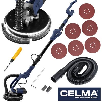 Szlifierka do gipsu CELMA Professional PRBt 225LEO LED 3LAT GW! Szlifierka do gipsu CELMA Professional PRBt 225LEO LED 3LAT GW!