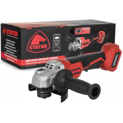 Szlifierka Kątowa 18v 125mm Silnik Bezszczotkowy Stayer Agb-Ps-125-L20 Szlifierka Kątowa 18v 125mm Silnik Bezszczotkowy Stayer Agb-Ps-125-L20