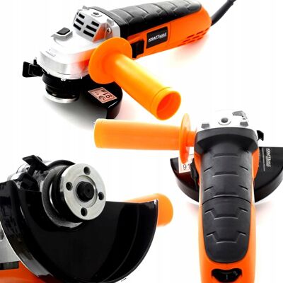 Kraft&Dele KD-1554 Kątowa szlifierka - 125mm, 900W, z blokadą bezpieczeństwa Kraft&Dele KD-1554 Kątowa szlifierka - 125mm, 900W, z blokadą bezpieczeństwa
