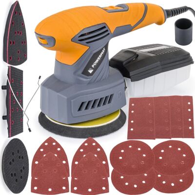 Powermat SZLIFIERKA OSCYLACYJNA MIMOŚRODOWA MULTISZLIFIERKA 3W1 PM-SMO-3W1T Powermat SZLIFIERKA OSCYLACYJNA MIMOŚRODOWA MULTISZLIFIERKA 3W1 PM-SMO-3W1T