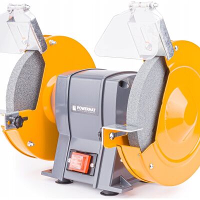 Powermat Szlifierka Stołowa 1850W 2X Kamień Tarcza 200Mm Powermat Szlifierka Stołowa 1850W 2X Kamień Tarcza 200Mm