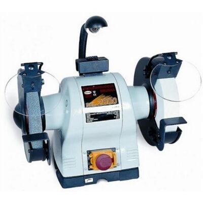 Proma BKL-2000 Szlifierka stołowa - 550W, Dwa Dyski, Światło Proma BKL-2000 Szlifierka stołowa - 550W, Dwa Dyski, Światło
