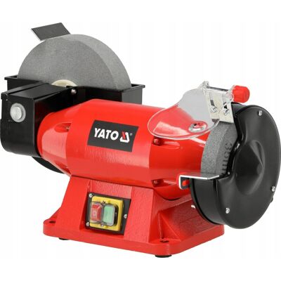 SZLIFIERKA STOŁOWA YATO DWUTARCZOWA DO OSTRZENIA 520W 150mm 200mm PODWÓJNA SZLIFIERKA STOŁOWA YATO DWUTARCZOWA DO OSTRZENIA 520W 150mm 200mm PODWÓJNA