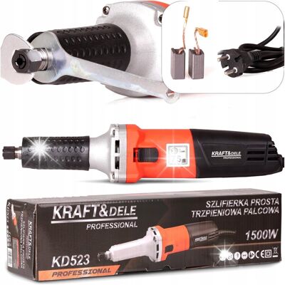 Inny producent SZLIFIERKA TRZPIENIOWA PROSTA 1500W FREZ TRZPIEŃ Inny producent SZLIFIERKA TRZPIENIOWA PROSTA 1500W FREZ TRZPIEŃ