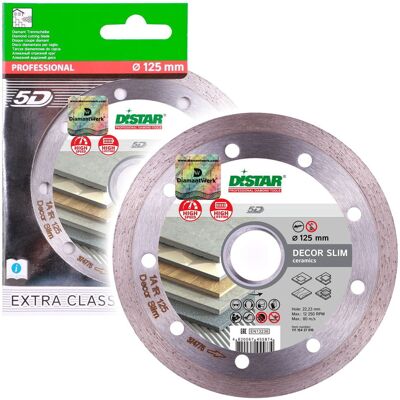 Aristar Tarcza diamentowa 125mm DISTAR 1A1R DECOR SLIM 11115427010 diament 8mm Aristar Tarcza diamentowa 125mm DISTAR 1A1R DECOR SLIM 11115427010 diament 8mm