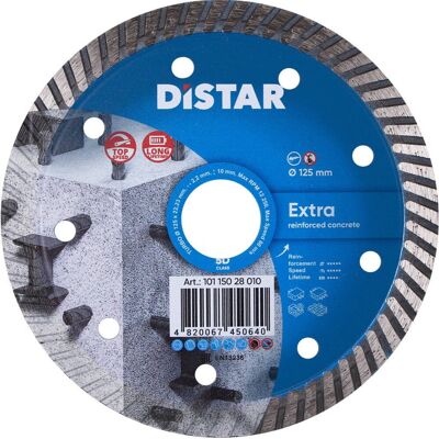 Aristar Tarcza diamentowa 125mm Distar Turbo Beton zbrojony Aristar Tarcza diamentowa 125mm Distar Turbo Beton zbrojony
