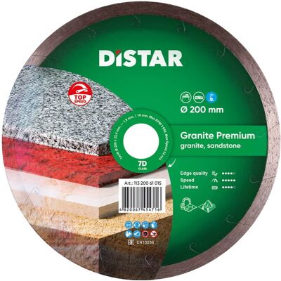 Aristar Tarcza diamentowa 200mm Distar Granite Premium Aristar Tarcza diamentowa 200mm Distar Granite Premium
