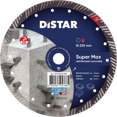 Aristar Tarcza diamentowa 230 mm Distar Turbo Super Max Aristar Tarcza diamentowa 230 mm Distar Turbo Super Max