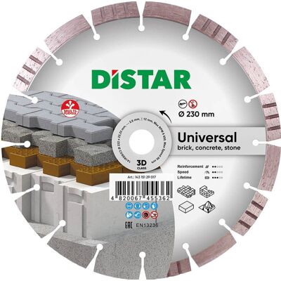 Aristar Tarcza diamentowa 230mm Distar Bestseller Universal Aristar Tarcza diamentowa 230mm Distar Bestseller Universal
