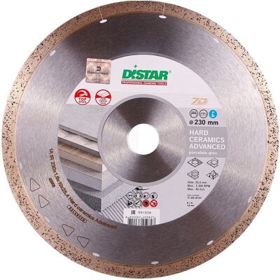 Aristar Tarcza diamentowa 230mm Distar Hard ceramics Adv Aristar Tarcza diamentowa 230mm Distar Hard ceramics Adv