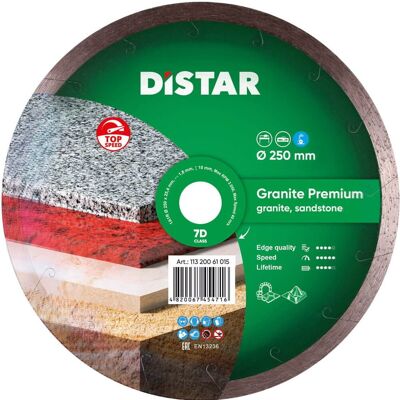 Aristar Tarcza diamentowa 250mm Distar Granite Premium Aristar Tarcza diamentowa 250mm Distar Granite Premium