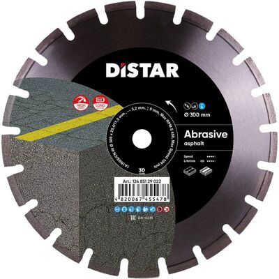 Aristar Tarcza diamentowa 300mm Distar Asfalt Beton Aristar Tarcza diamentowa 300mm Distar Asfalt Beton
