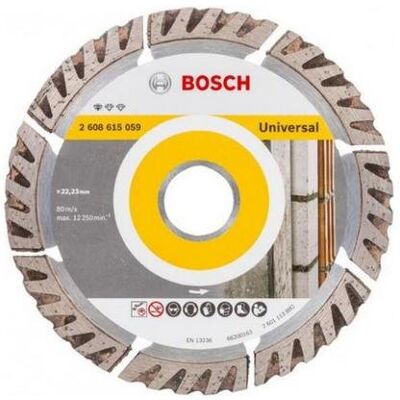 Bosch Model 2608615059 Tarcza diamentowa uniwersalna Bosch Model 2608615059 Tarcza diamentowa uniwersalna