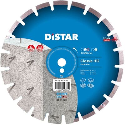 Aristar Tarcza diamentowa Distar 1A1RSS/C3-W Classic H12 300x25.4x3.2mm Aristar Tarcza diamentowa Distar 1A1RSS/C3-W Classic H12 300x25.4x3.2mm