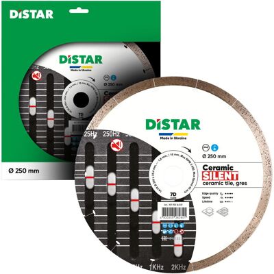 Aristar Tarcza tnąca 250x25,4 Distar 1A1R Ceramic Silent 10170516021 Aristar Tarcza tnąca 250x25,4 Distar 1A1R Ceramic Silent 10170516021
