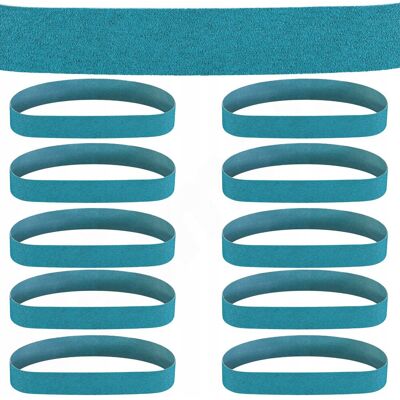 TAŚMA SZLIFIERSKA ZIRCOFLEX DO STALI 618x40mm ZI-P80 VE10 10szt. TAŚMA SZLIFIERSKA ZIRCOFLEX DO STALI 618x40mm ZI-P80 VE10 10szt.