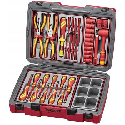 TENGTOOLS ZESTAW NARZĘDZI DLA ELEKTRYKA 1000V 37SZ TENGTOOLS ZESTAW NARZĘDZI DLA ELEKTRYKA 1000V 37SZ
