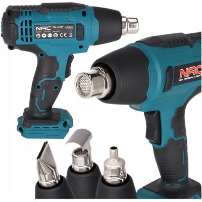 OPALARKA AKUMULATOROWA BEZPRZEWODOWA NAC BODY 200L/MIN TEMPERATURA DO 550° OPALARKA AKUMULATOROWA BEZPRZEWODOWA NAC BODY 200L/MIN TEMPERATURA DO 550°