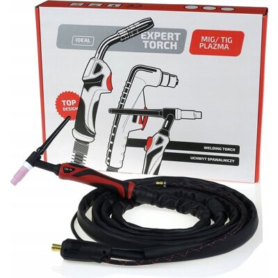 Ideal Uchwyt spawalniczy TIG 26FX 4m silikon-skóra DUAL Ideal Uchwyt spawalniczy TIG 26FX 4m silikon-skóra DUAL