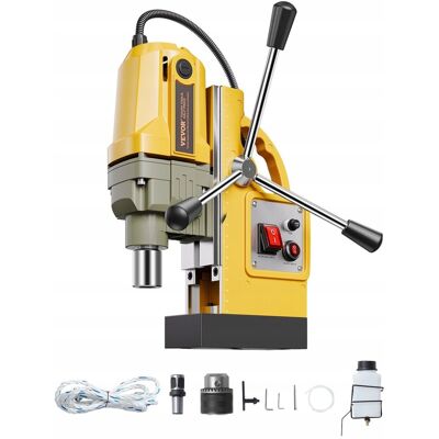 Vevor WIERTARKA MAGNETYCZNA Przenośna 1400 W do metalu 40 mm 12500 N 800 obr/min Vevor WIERTARKA MAGNETYCZNA Przenośna 1400 W do metalu 40 mm 12500 N 800 obr/min
