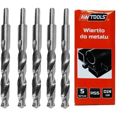Wiertło AWTOOLS, metal, białe podtaczane, 16 mm, 5 szt. Wiertło AWTOOLS, metal, białe podtaczane, 16 mm, 5 szt.