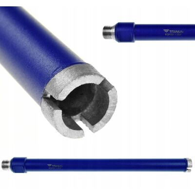 Wiertło diamentowe koronka 26x350mm 1/2 otwornica do betonu beton Titanium Wiertło diamentowe koronka 26x350mm 1/2 otwornica do betonu beton Titanium
