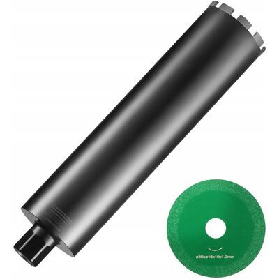 Vevor Wiertło diamentowe koronowe 108mm do betonu cegły głębokość 35cm Vevor Wiertło diamentowe koronowe 108mm do betonu cegły głębokość 35cm