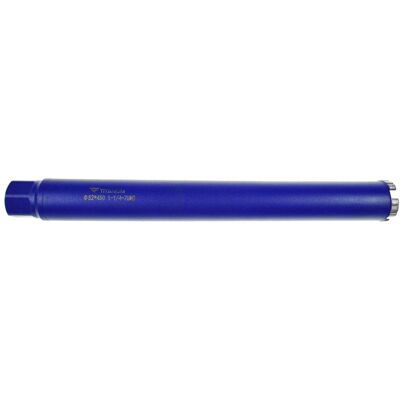 Wiertło diamentowe koronowe 52x450 mm 1.1/4 UNC TITANIUM Wiertło diamentowe koronowe 52x450 mm 1.1/4 UNC TITANIUM