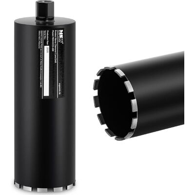 MSW Wiertło Diamentowe Koronowe Do Betonu Kamienia G1 Dł. 400 Mm Śr. 152 Mm MSW Wiertło Diamentowe Koronowe Do Betonu Kamienia G1 Dł. 400 Mm Śr. 152 Mm