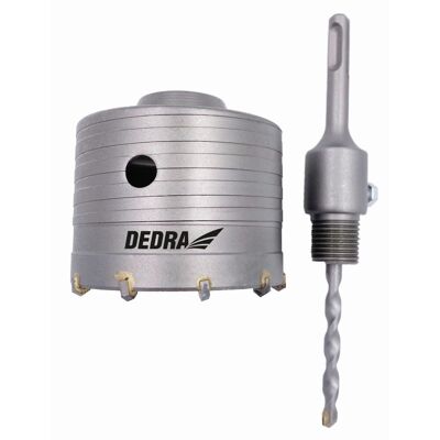 Wiertło koronkowe 120mm HM z uchwytem SDS+ DEDRA DED1508-D Wiertło koronkowe 120mm HM z uchwytem SDS+ DEDRA DED1508-D