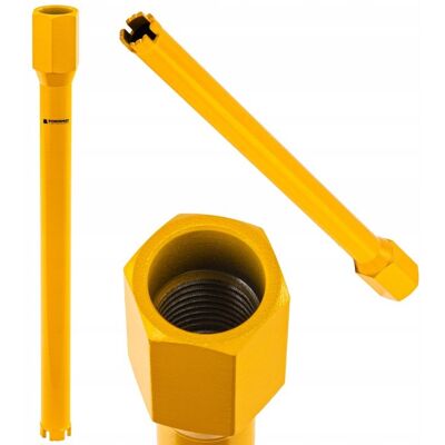 Powermat WIERTŁO KORONKOWE DIAMENTOWE DO BETONU WIERTNICY OTWORNICA RDZEŃ 32x450MM Powermat WIERTŁO KORONKOWE DIAMENTOWE DO BETONU WIERTNICY OTWORNICA RDZEŃ 32x450MM