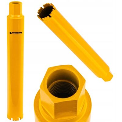 Powermat WIERTŁO KORONKOWE DIAMENTOWE DO BETONU WIERTNICY OTWORNICA RDZEŃ 63x450MM Powermat WIERTŁO KORONKOWE DIAMENTOWE DO BETONU WIERTNICY OTWORNICA RDZEŃ 63x450MM