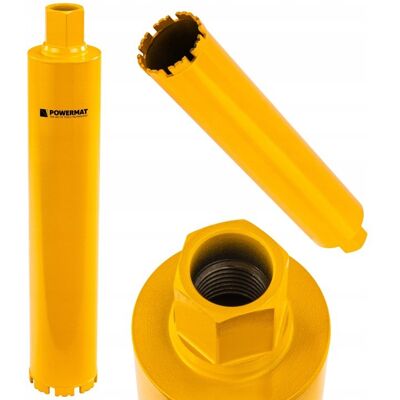 Powermat WIERTŁO KORONKOWE DIAMENTOWE DO BETONU WIERTNICY OTWORNICA RDZEŃ 83x450MM Powermat WIERTŁO KORONKOWE DIAMENTOWE DO BETONU WIERTNICY OTWORNICA RDZEŃ 83x450MM