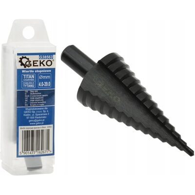 GEKO - Wiertło stopniowe - 4-39mm GEKO - Wiertło stopniowe - 4-39mm