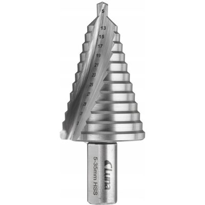 LUNA Wiertło stopniowe 5-35mm - Step Drill LUNA Wiertło stopniowe 5-35mm - Step Drill