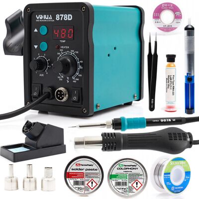 Techrebal Z4-2024 + Stacja Yihua 878D Techrebal Z4-2024 + Stacja Yihua 878D