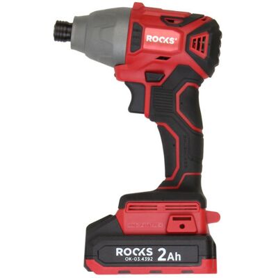 ZAKRĘTARKA 1/4″ 180 NM KOMPLET Z AKUMULATOREM 2AH ROOKS 20V AQ-ONE ZAKRĘTARKA 1/4″ 180 NM KOMPLET Z AKUMULATOREM 2AH ROOKS 20V AQ-ONE