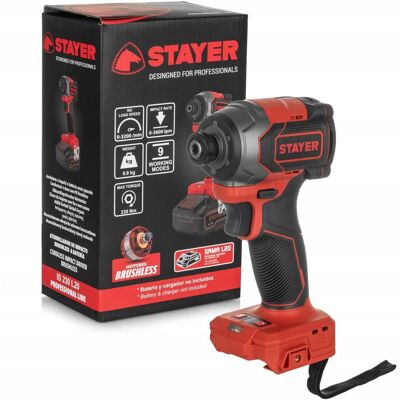Zakrętarka Udarowa 18v 230nm Brushless 4 Tryby Stayer Is 230 L20 Zakrętarka Udarowa 18v 230nm Brushless 4 Tryby Stayer Is 230 L20
