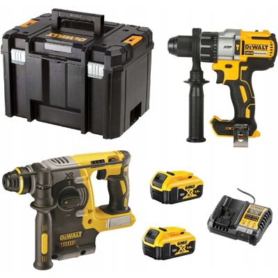 ZESTAW ELEKTRONARZĘDZI COMBO DEWALT DCK229P2T DCH273 DCD996 2x5,0Ah 18V ZESTAW ELEKTRONARZĘDZI COMBO DEWALT DCK229P2T DCH273 DCD996 2x5,0Ah 18V