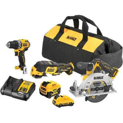 ZESTAW ELEKTRONARZĘDZI DEWALT DCK317P1D1 DCD701 + DCS353 + DCS512 2xAKU 12V ZESTAW ELEKTRONARZĘDZI DEWALT DCK317P1D1 DCD701 + DCS353 + DCS512 2xAKU 12V
