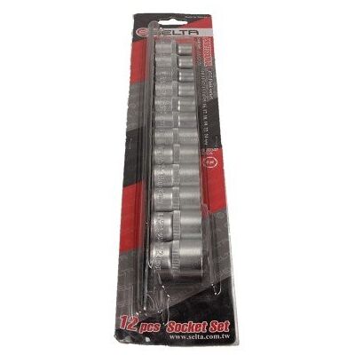 ROOKS ZESTAW NASADEK NA SZYNIE 1/2' 10-24 MM 12 ELEMENTÓW SELTA ROOKS ZESTAW NASADEK NA SZYNIE 1/2' 10-24 MM 12 ELEMENTÓW SELTA