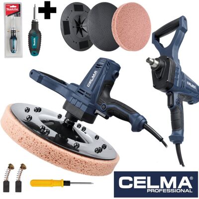 Zestaw Zacieraczka do tynków CELMA Professional PRBt 390S 710W 390mm + wkrętak MAKITA Zestaw Zacieraczka do tynków CELMA Professional PRBt 390S 710W 390mm + wkrętak MAKITA