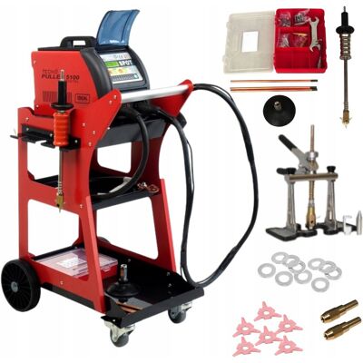 Ideal Zgrzewarka TECNO PULLER 5100 DIGITAL 400V + QUICKPULLER+ wózek 10kW Spotter Ideal Zgrzewarka TECNO PULLER 5100 DIGITAL 400V + QUICKPULLER+ wózek 10kW Spotter