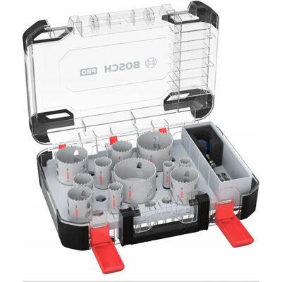 Bosch PRO Zestaw otwornic Multi Material 20 - 76 mm 2 x Wiertło HSS-G Bosch PRO Zestaw otwornic Multi Material 20 - 76 mm 2 x Wiertło HSS-G