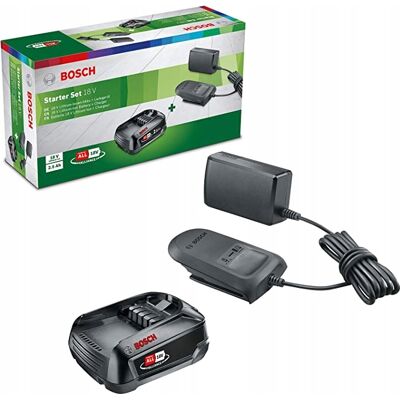 Bosch Zestaw Akumulator Li-Ion PBA 18V 2,5Ah + Ładowarka AL1 Bosch Zestaw Akumulator Li-Ion PBA 18V 2,5Ah + Ładowarka AL1