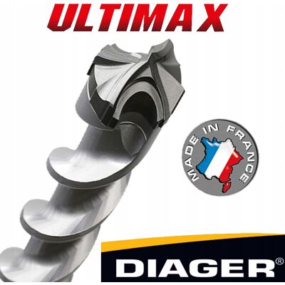 DIAGER Wiertło SDS Max 28x920 mm do żelbetu profesjonalne DIAGER Wiertło SDS Max 28x920 mm do żelbetu profesjonalne
